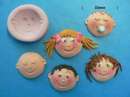 Funny Faces Silicone Mould